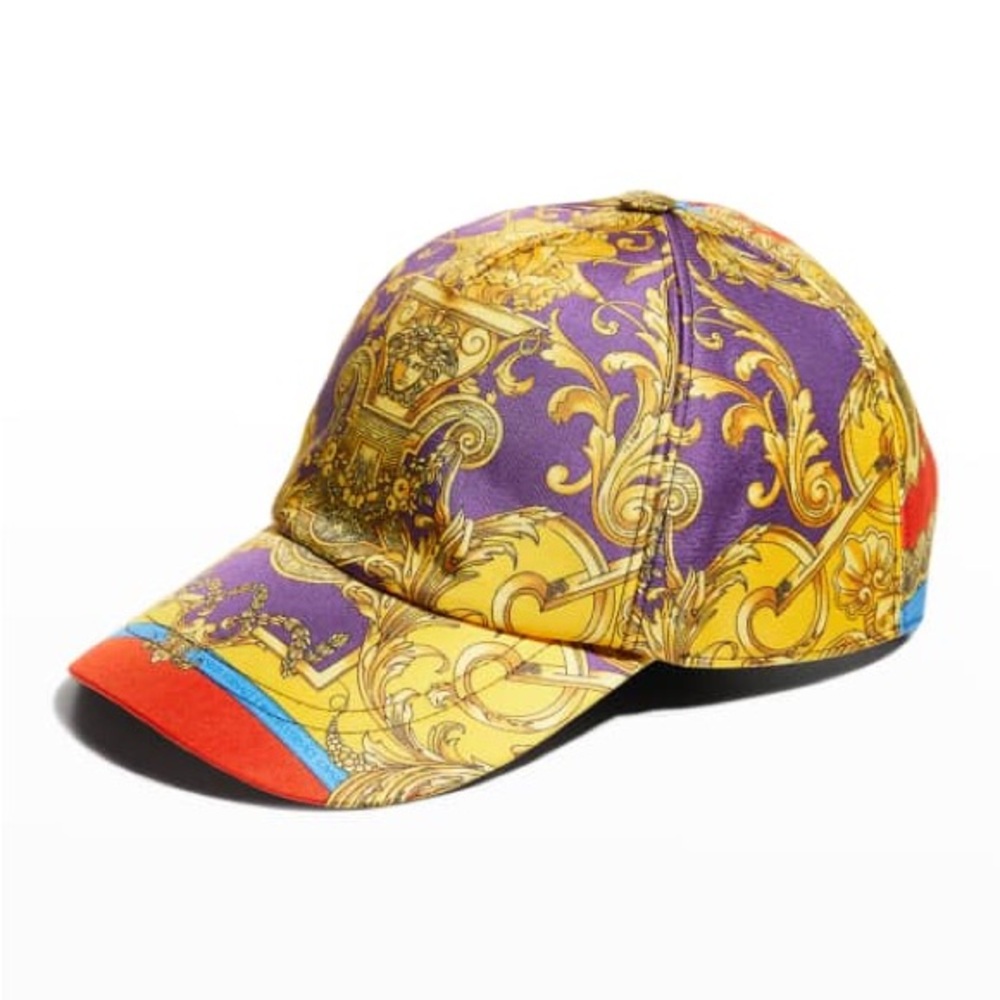 Versace Baroque Print Cap